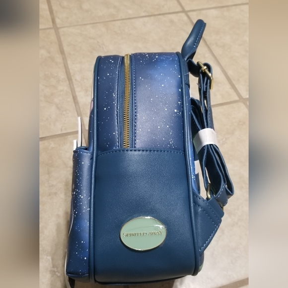 Studio Ghibli Her Universe Spirited Away Haku Dragon Stars Mini Backpack - Picture 3 of 3